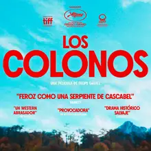 <cite>Los Colonos</cite> movie posters and titles