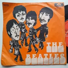 The Beatles – “No es ella dulce” / “Llora por una sombra” Argentinian single cover
