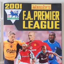 <cite>Merlin’s FA Premier League 2001 Official Sticker Collection</cite>