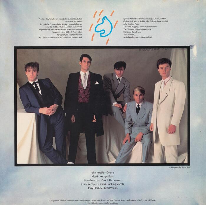 Spandau Ballet – True album art 4