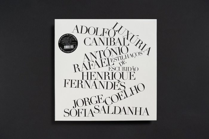 Vinyl cover with black sticker