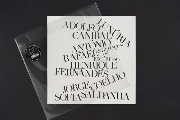 Vinyl cover and plastic wrap with black sticker