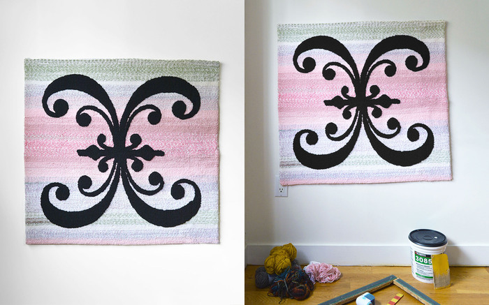 XL X set in  (digitized by  and released by ) at 3,128 pt on a XOXO background
