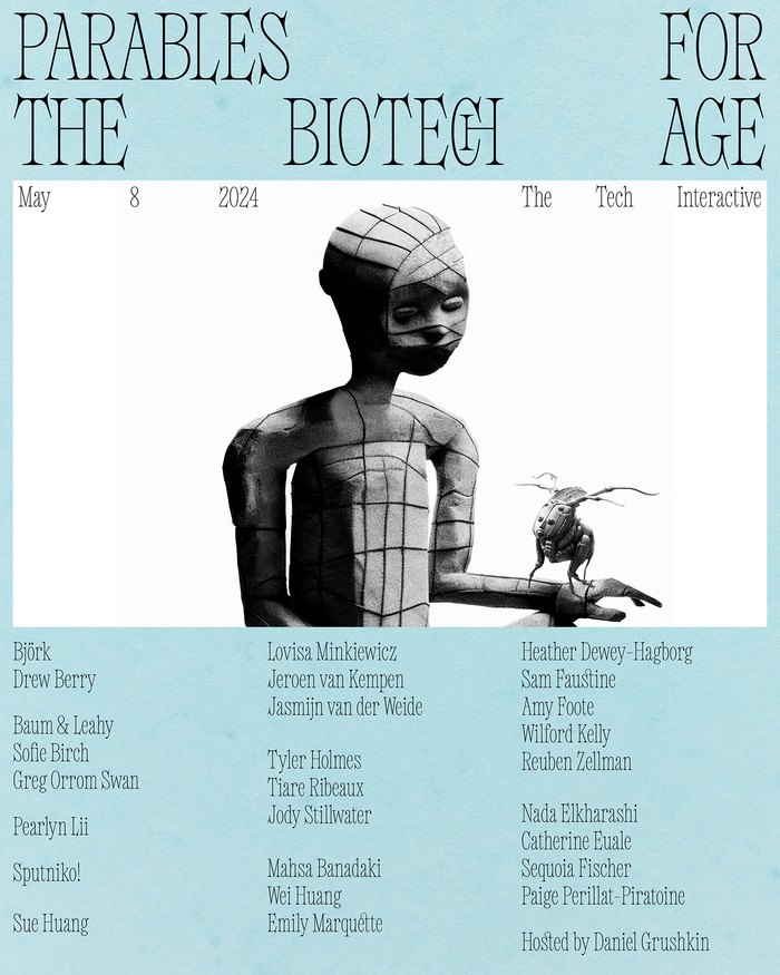 Parables for the Biotech Age poster