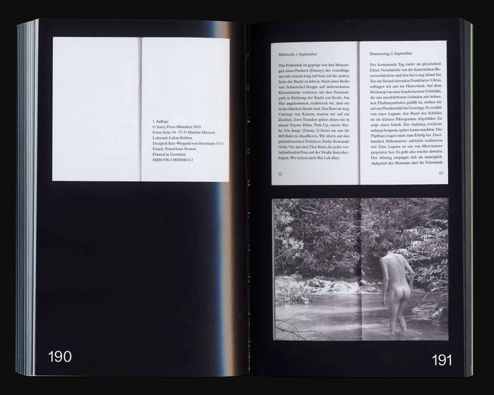 Notes on Book Design by Formal Settings 16