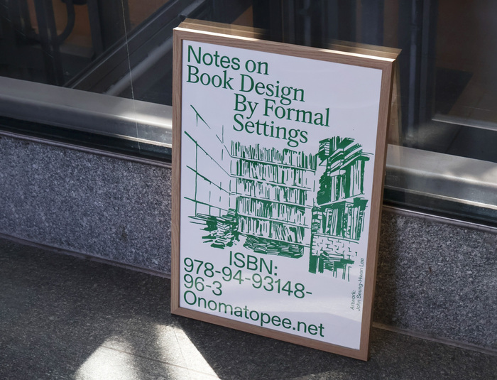 Notes on Book Design by Formal Settings 18