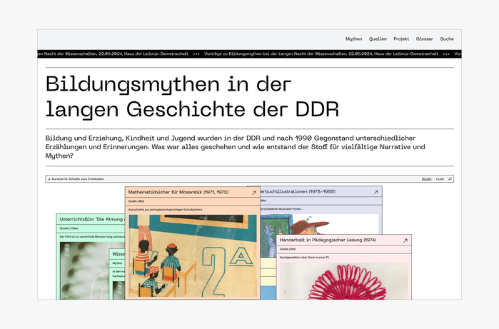 Bildungsmythen in der langen Geschichte der DDR 1
