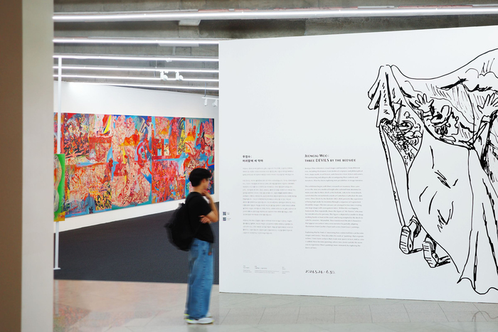 Jeongsu Woo – Three Devils by the Bedside exhibition 5