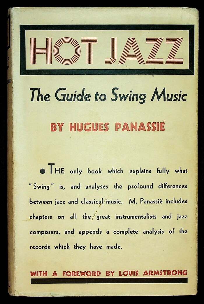 Hot Jazz: The Guide to Swing Music by Hugues Panassié, Cassell