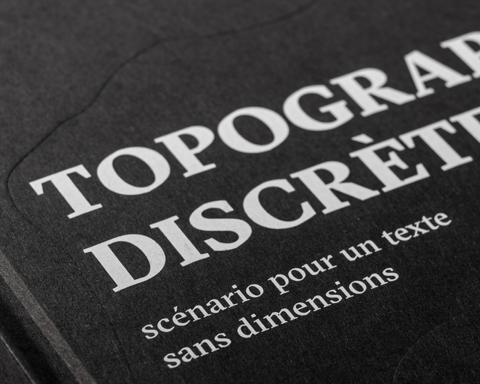 Topographie discrète by Anne-Françoise Schmid and Ivan liovik Ebel 2