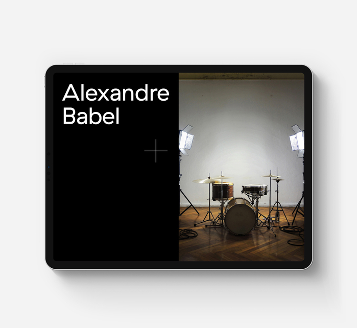 Alexandre Babel website 1