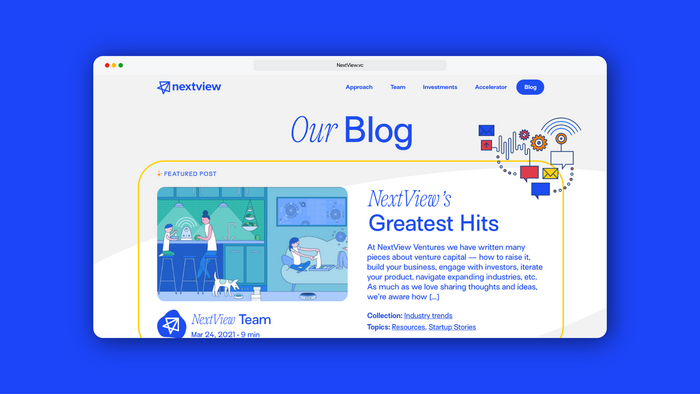 NextView website 5