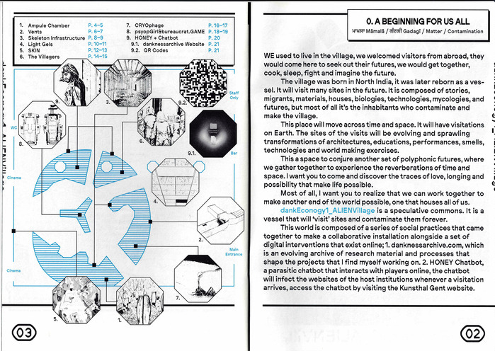 Sahjan Kooner – dankEconogy1_­ALIENVillage manga handout 3