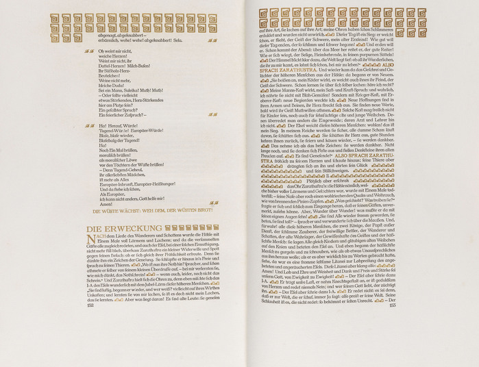 Also sprach Zarathustra by Friedrich Nietzsche, Insel&nbsp;Verlag 4