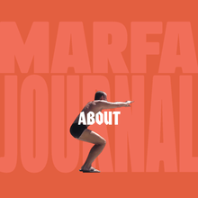 <cite>Marfa Journal</cite> website