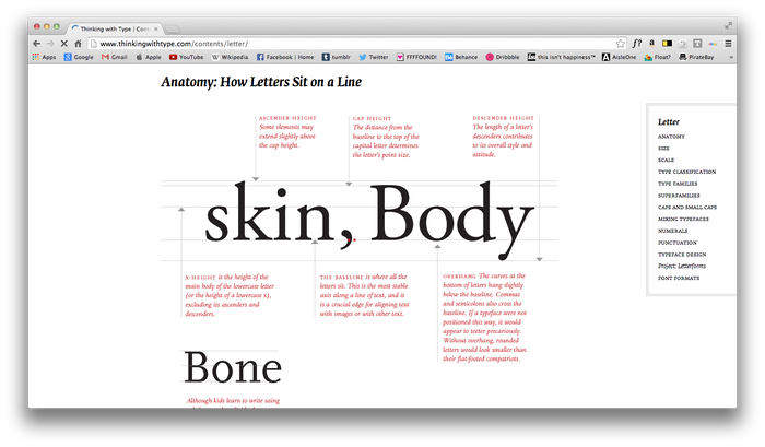 Thinking With Type website 1