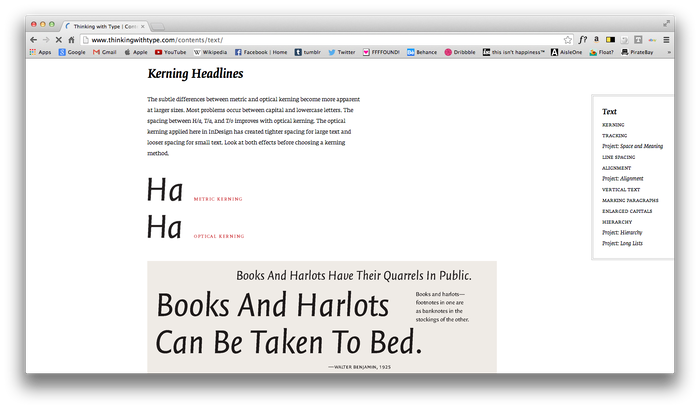 Thinking With Type website 4