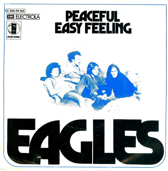 Eagles – “Peaceful Easy Feeling” German single cover