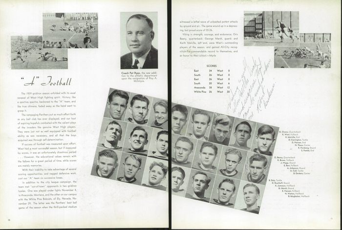 The 1940 Panther, Yearbook of West High School of Salt Lake City, Utah 7