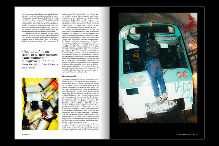Sphères magazine n.15, “Le train” 4