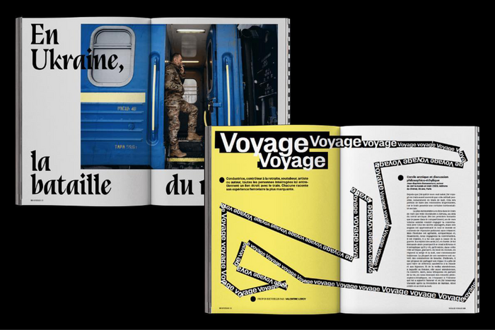 Sphères magazine n.15, “Le train” 5