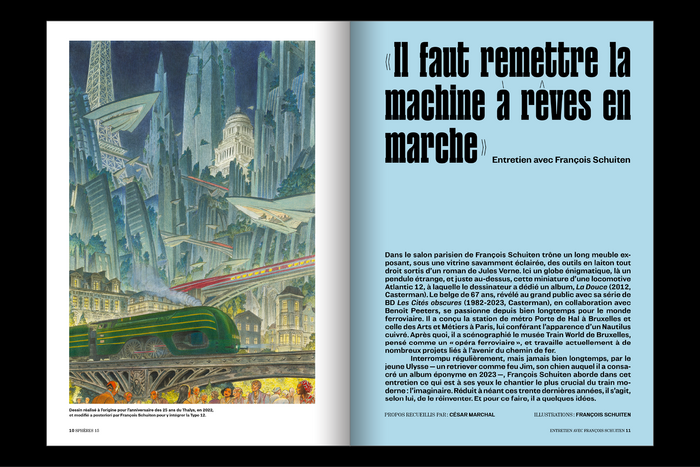 Sphères magazine n.15, “Le train” 8