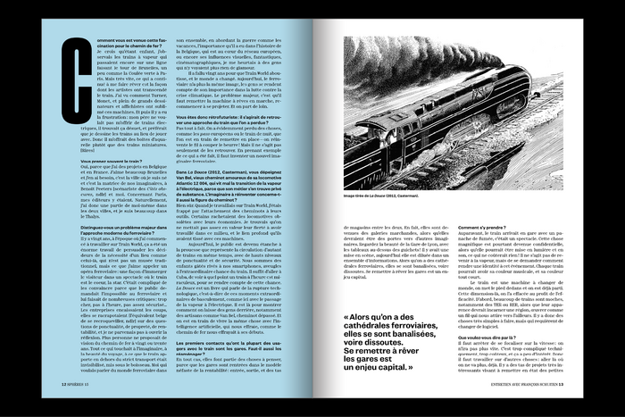 Sphères magazine n.15, “Le train” 9