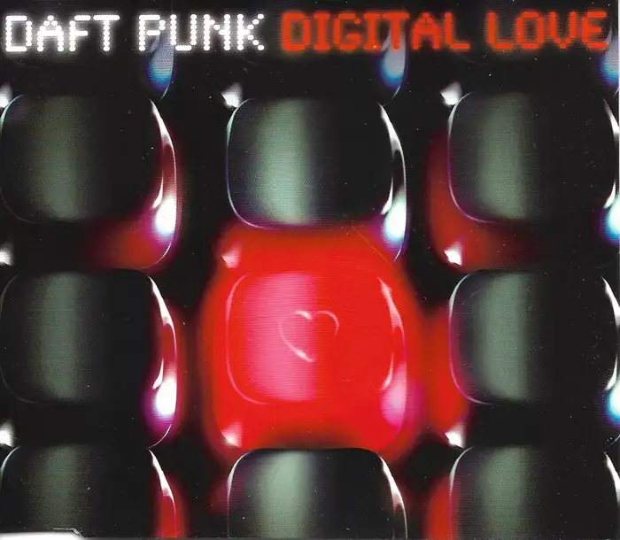 Front cover of the 3-track CD with “Digital Love (Radio Edit)”, “Digital Love (Album Version”), and “Digital Dub”