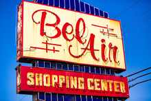 Bel Air Shopping Center sign, <span></span> <span>Jackson, Mississippi</span>