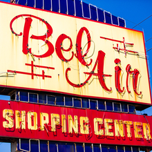 Bel Air Shopping Center sign, <span></span> <span>Jackson, Mississippi</span>