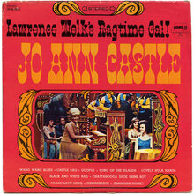 <span>Jo Ann Castle – </span><cite>Lawrence Welk’s Ragtime Gal!</cite> album art
