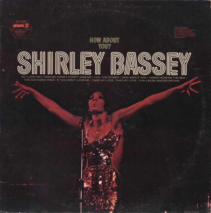 Shirley Bassey – How About You? album art 1