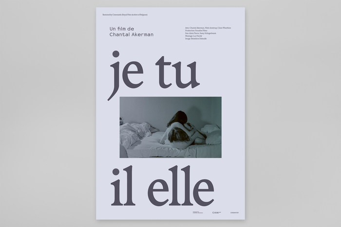 Je Tu Il Elle movie poster for NonStop Entertainment 1