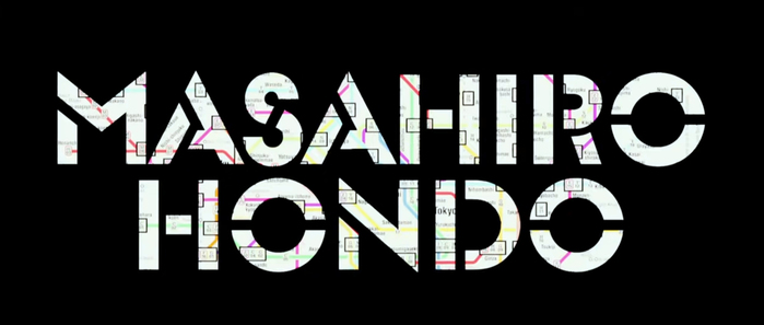 The name of location manager Masahiro Hondo in  serves as a mask.