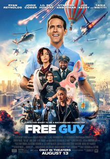 <cite>Free Guy</cite> (2021) movie poster