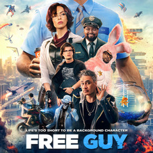 <cite>Free Guy</cite> (2021) movie poster