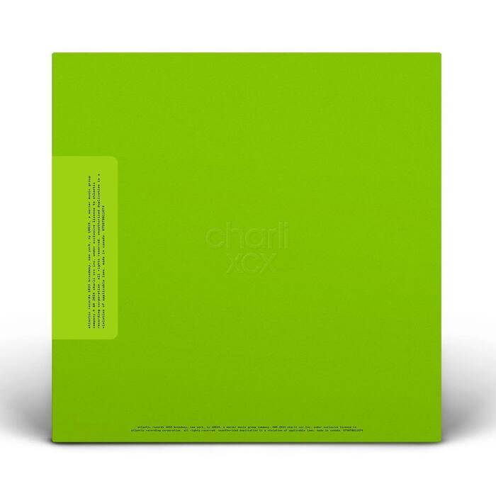 Charli XCX &ndash; Brat album art and campaign 20