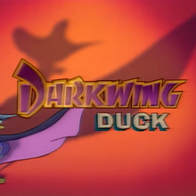 <cite>Darkwing Duck</cite> title card