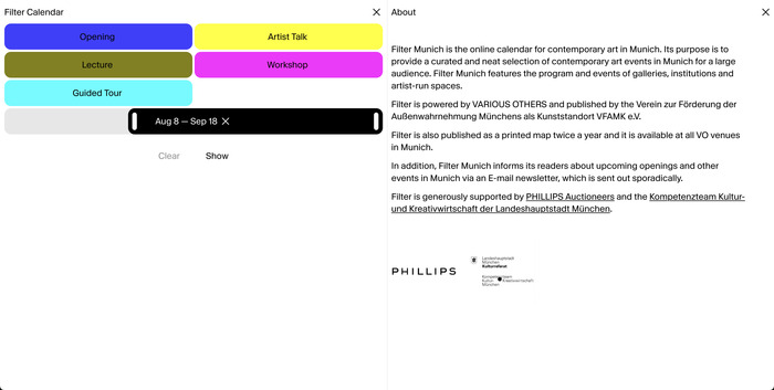Filter – Munich Art Map 6