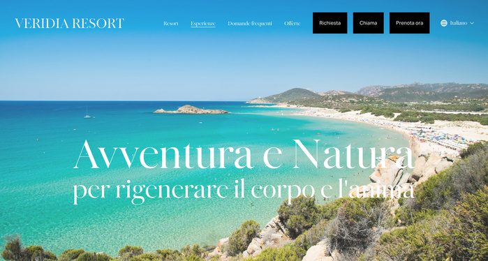 Veridia Resort website 5