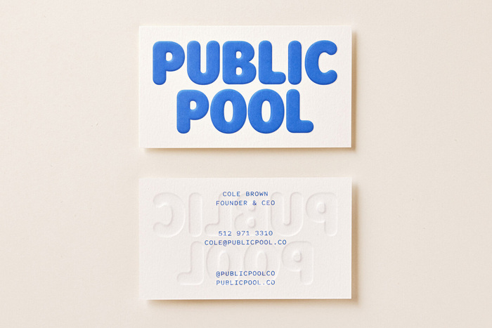Public Pool branding and website 15