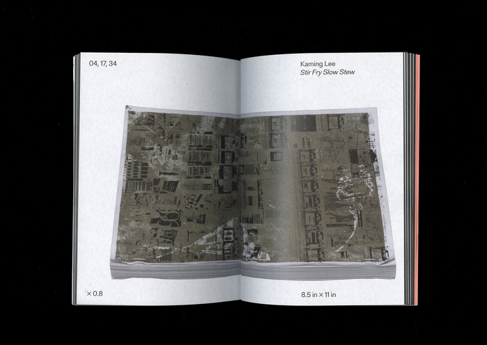 SPREAD – Yale School of Art Graphic Design MFA ’24 thesis catalog 6