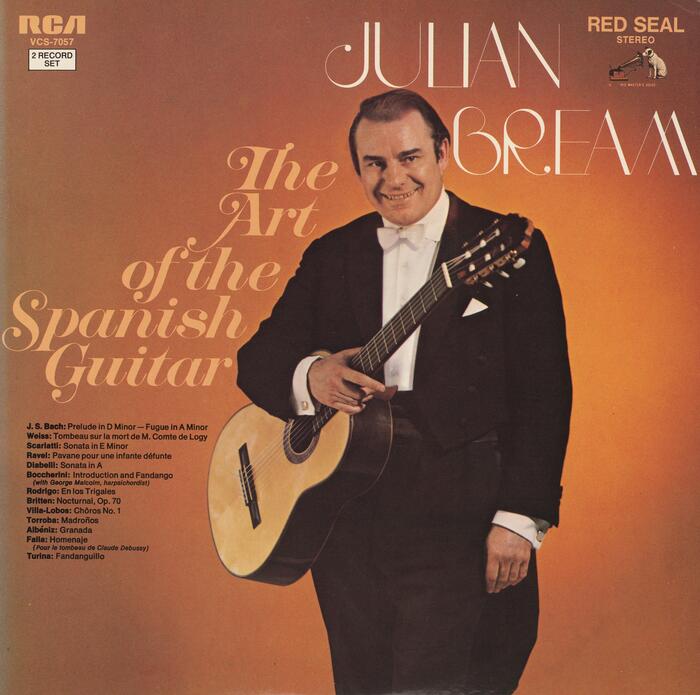 Julian Bream – The Art of the Spanish Guitar album art