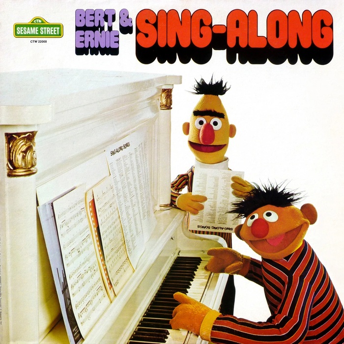 Bert &amp; Ernie Sing-Along (Sesame Street Records, 1975) [More info on Discogs]