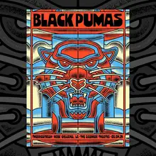 Black Pumas at Saenger Theatre, New Orleans concert poster