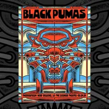 Black Pumas at Saenger Theatre, New Orleans concert poster