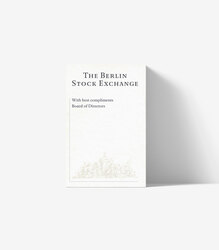 The Berlin Stock Exchange business card