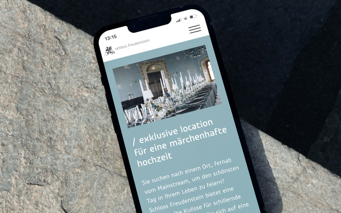 Schloss Freudenstein visual identity 2