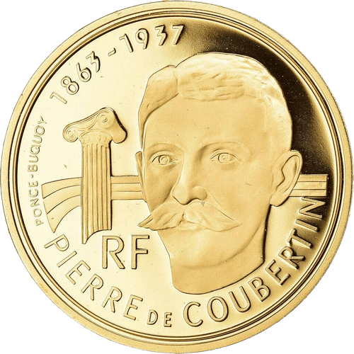 &hellip; and Pierre de Coubertin (1863&ndash;1937), father of the modern Olympic Games.