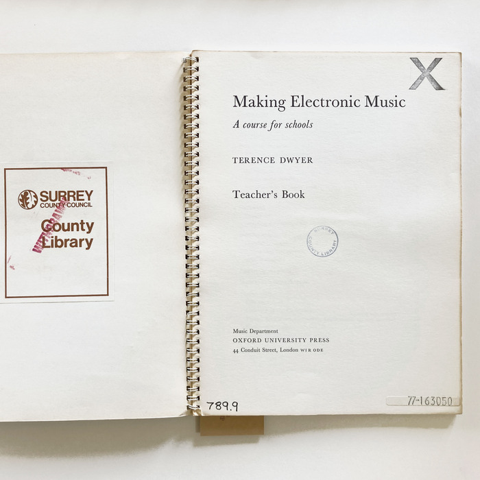 Making Electronic Music by Terence Dwyer 3